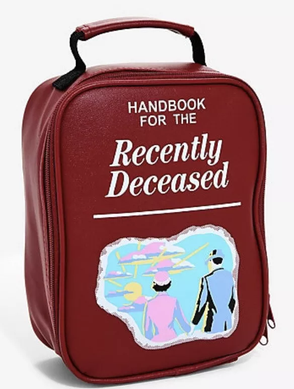 Beetlejuice Handbook for the Recently Deceased Insulated Lunch Bag Purse  Tote | eBay