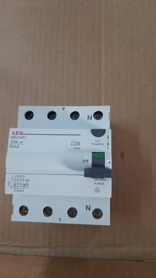 604481 AEG Elfa EHFI 80A 4P 30mA RCCB Residual Current Circuit Breaker 837-78...