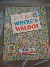 Where's Waldo First US Edition 1987 BANNED Beach Nudity Martin Handford Hardback