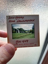 Old Vintage Photograph Slide. Inch Abbey Nr Downpatrick Northern Ireland 1959