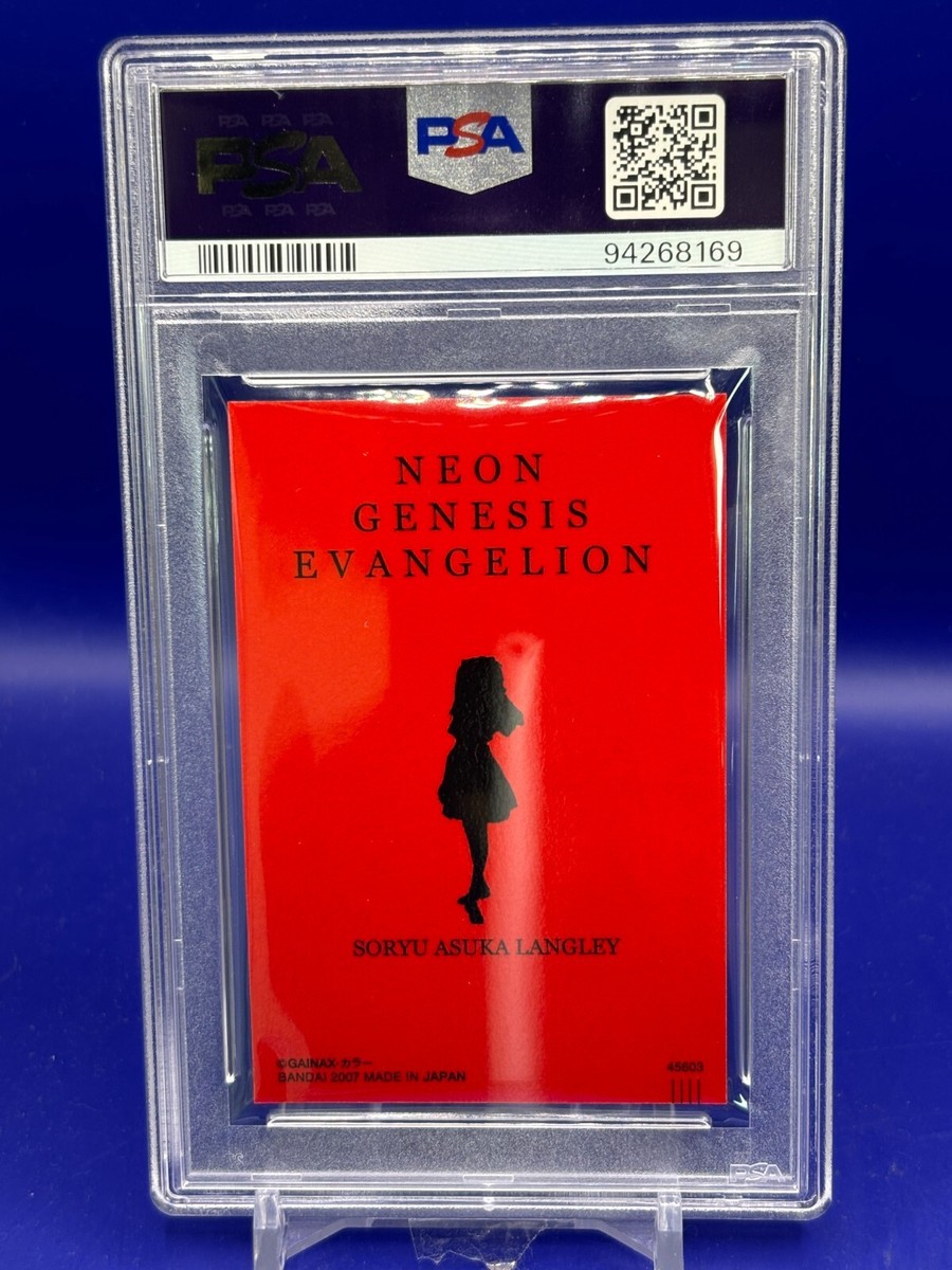 Neon Genesis EVANGELION Asuka Card SP-02 2007 Psa9 Made In Japan F