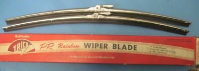 NOS Trico wiper blades 19'' PR19-2 brushed stainless steel type