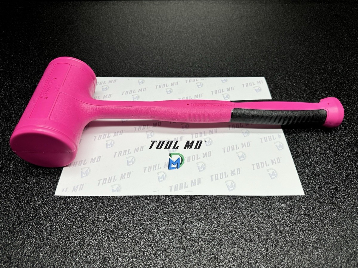 Snap-on Tools USA NEW ELECTRIC PINK 56 oz / 1550g Dead Blow Hammer 
