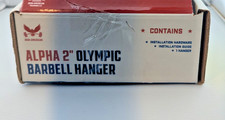 Iron American ALPHA 2" OLYMPIC BARBELL HANGER Made in USA