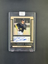 Konnor Griffin- 2025 Panini Three And Two day One Auto /49 Welcome To The Show!