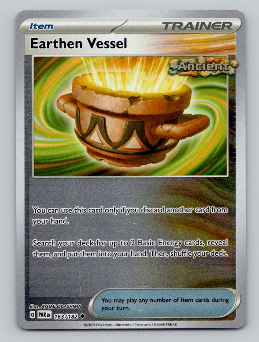 Reverse Holo Earthen Vessel 163/182 Uncommon Paradox Rift Pokemon