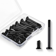 30PCS Computer PC Fan Screws Kit for Computer Cooling Fan Mount with Long  S...