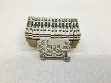 Allen Bradley 1492-ERL35 Gray Grey Wire Terminal 1492 Lot of 16 (TBI)