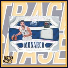 2024-25 Panini Crown Royale EuroLeague Basketball Fac. Camp. Monarch Patch A