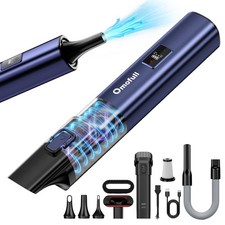 Car Vacuum Portable Cordless, 19500Pa 4-in-1 Handheld Vacuum Cordless Vacuum ...