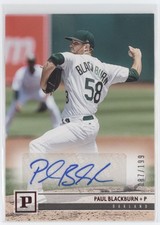 2018 Paul Blackburn Panini   Auto   87/199    #PS-PB (21C1146) $6 MAX SHIP