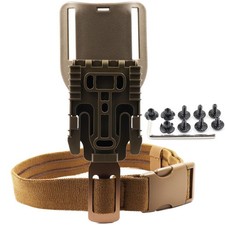QLS Quick Locking System Kit, Drop Leg Holster Adapter 2.2 Mid Ride Belt Loop...
