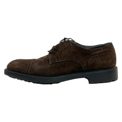 MORESCHI Brown Leather Men's Shoes