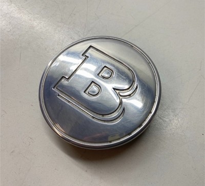 Brabus Naben Felgen Radkappe Deckel 75mm für Mercedes R129 W140 W126 NOS