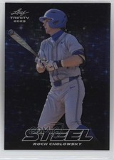 2023 Leaf Trinity Mega Box Steel Blue Stars & Dots 84/99 Roch Cholowsky 1eh5