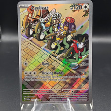 Pokemon TCG Cyclizar 215/182 Paradox Rift Illustration Rare Full Art Holo on eBay