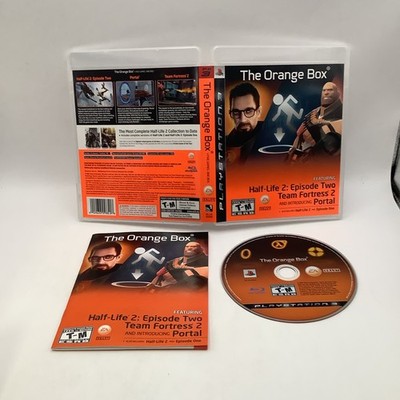 The Orange Box PS3 Complete CIB Half-Life 2 Portal Team Fortress 2 PlayStation 3
