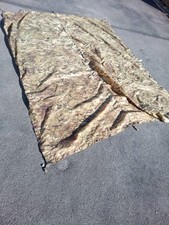 Genuine British Army MTP Shelter Sheet "Basha" + Stuff Sack - Good Condition
