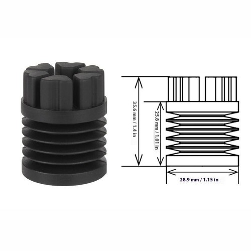 4Pcs Vibration Feet For X1/P1 Universal Rubber Foot Anti-slip 3D Printer Part JW - Zdjęcie 3 z 6