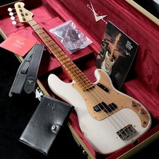 Fender Custom Shop / Limited P-jazz Bass Relic invecchiato bianco biondo S/N: CZ579732