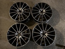 OEM Mercedes AMG Turbine Alloys, 2x 8.5J & 2x 9.5J 245/35R20 FRONT and 275/30R20