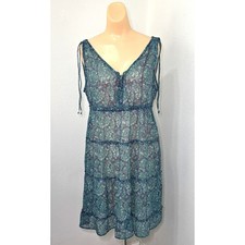 American Eagle Womens Whimsigoth Fairy Dress 10 Cottage Coquette Dainty Indie