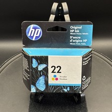Genuine HP 22 tri-color C9352AN140 Ink Cartridge