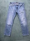 HUGO BOSS DELAWARE 38 W X 32 L SLIM FIT STRETCH LIGHT BLUE JEANS VGC