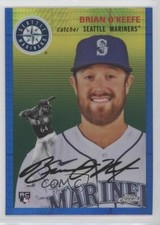 2023 Topps Chrome Platinum Anniversary Blue Prism Refractor Brian O'Keefe 05ns