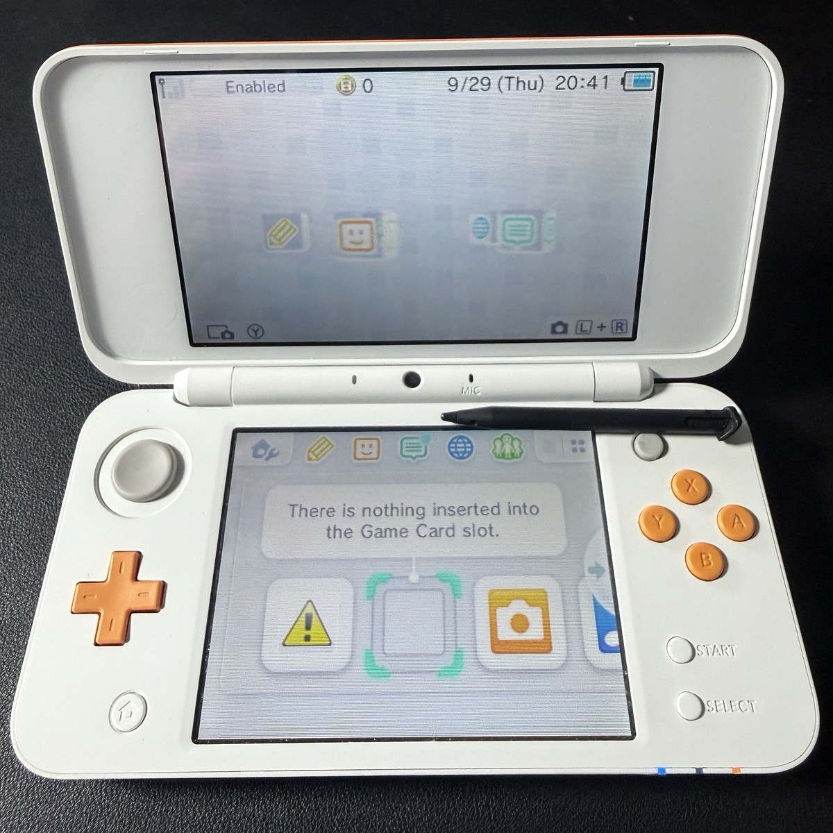 Nintendo 2DS XL Console - White/Orange for sale online | eBay