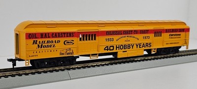 HO ATHEARN CARSTENS' COLOSSAL COAST 2 COAST R.R. SHOW 72'HEAVYWEIGHT BAGGAGE CAR