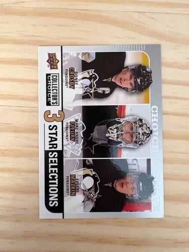 2008-09 Collector's Choice Reserve Silver #274 CROSBY, FLEURY, MALKIN