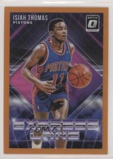 2018 Panini Donruss Optic Express Lane Orange Prizm 8/39 Isiah Thomas #2 HOF 1u6