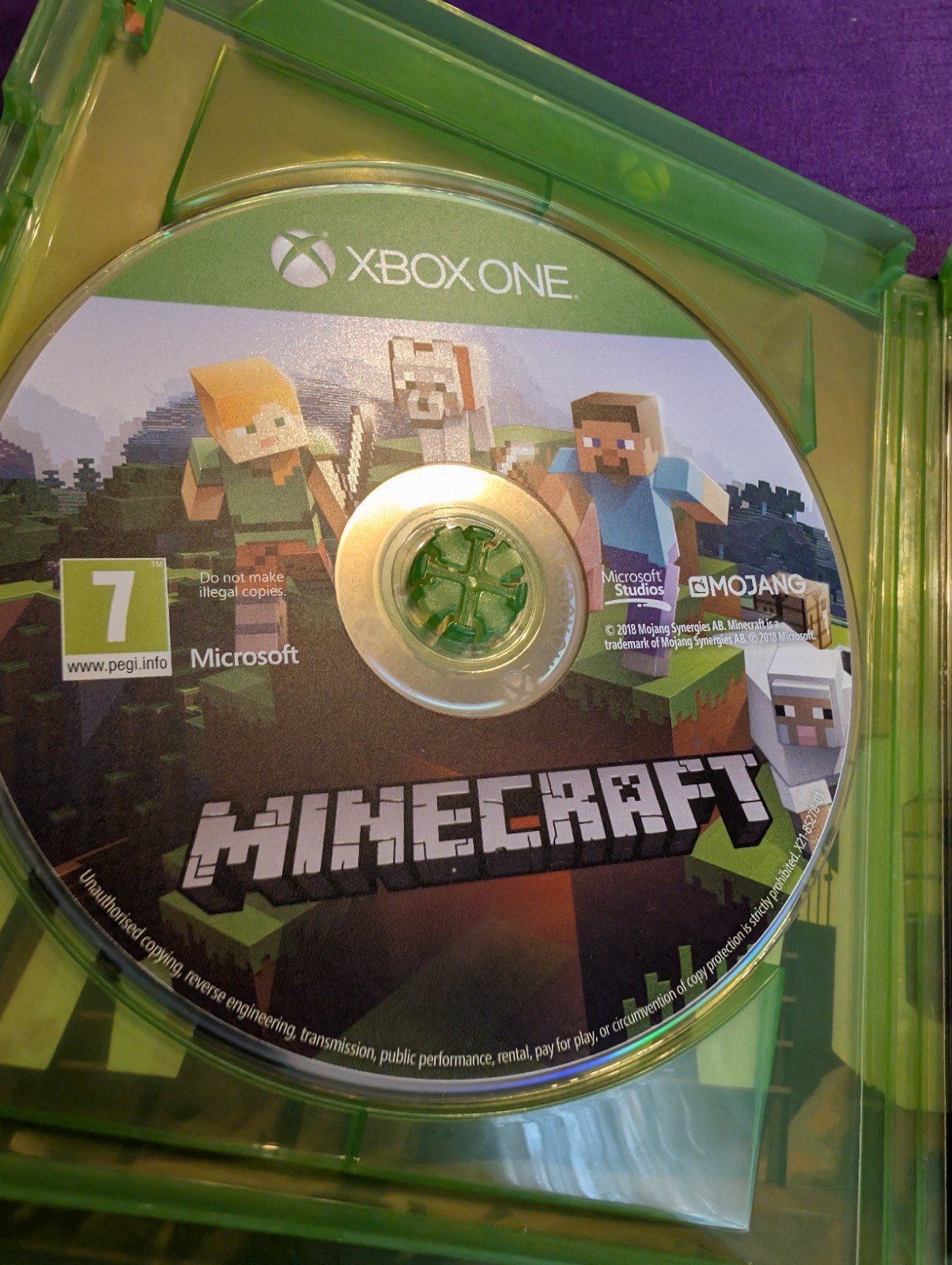 Minecraft (Microsoft Xbox One, 2014), please read the description 