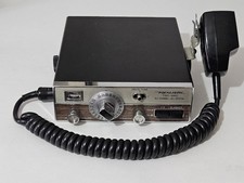 VINTAGE REALISTIC TRC-24C All Channel Crystal CB Radio w/Mic  Wiring Not Tested