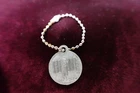 Vintage 1970 Hasbro GI Joe AT Adventurer Dog Tag w/ Bead Chain