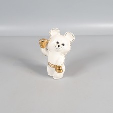 Porzellan Figur "Misha" Olympia Boxer Moskau 1980