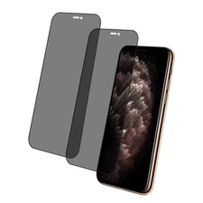 [Set Of 2] Kpns Anti-Peep Tempered Glass Screen Protector For Iphone 11 Pro Max_