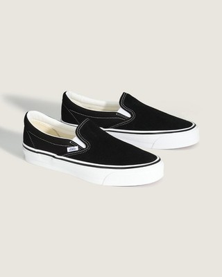 Vans Premium Slip-On VN000D5AY28 BLACK/WHITE Unisex US 4-12 Japan 