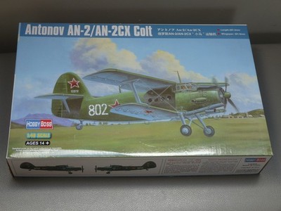 Flugzeug Antonov AN-2 / AN-2 CX Colt - Maßstab 1:48 - Hobby Boss Bausatz 81705