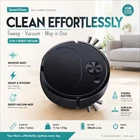 Robot Vacuum Automatic Vacuum Cleaner Low Noise Rechargeable 3 In 1 Intelligent