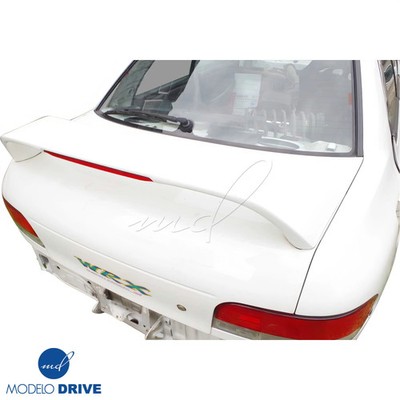 ModeloDrive FRP STi V4 Rear Spoiler Wing (GC8) 2/4dr for Impreza