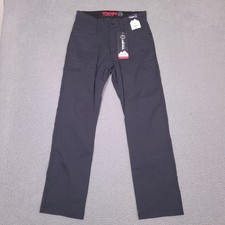 Wrangler ATG Cliff Side Utility Pants Mens 30x30 Dark Gray Water Resistant NWT 4