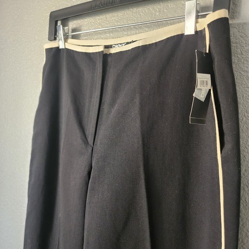 DKNY Side Striped Cotton Cropped Ankle Pants Size 14 - Picture 5 of 5