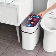 13/16L Smart Sensor Trash Can Electric Automatic Trash Can USB Waterproof Sensor