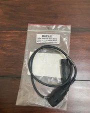 MSA Sordin TEA Headset Adapter Cable MK/P3-27 PTT to Urban MBITR 6-Pin to 10-Pin