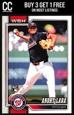 2026 Topps #36 Andry Lara Washington Nationals RC