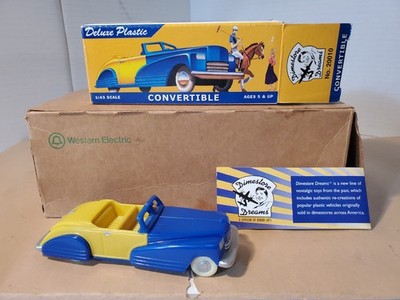 Dimestore Dreams Deluxe Plastic 1:43 Convertible #20010 Vintage 2000 OB