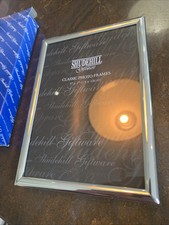 Shudehill Giftware classic 5” X 7” Silver Tone Photo Frame Unused Boxed. 