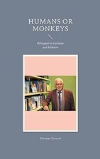 Humans or monkeys: Bilingual in German and Hebre... | Book | condition very good